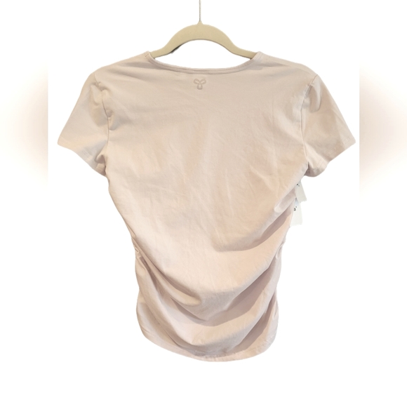 Aritzia Tna short sleeve cinched side t-shirt - Small - Grey Lilac - Picture 3 of 3